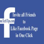 Invite all Friends to Like Facebook Page